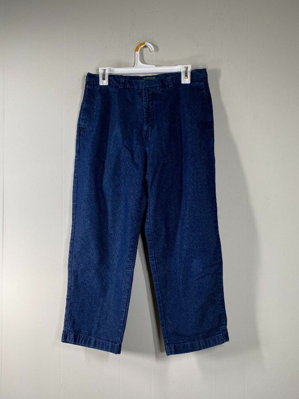 Dockers Recode Denim Trousers Women's 12 High Rise Blue Office Casual